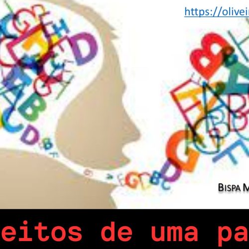 Os efeitos de uma palavra (texto)