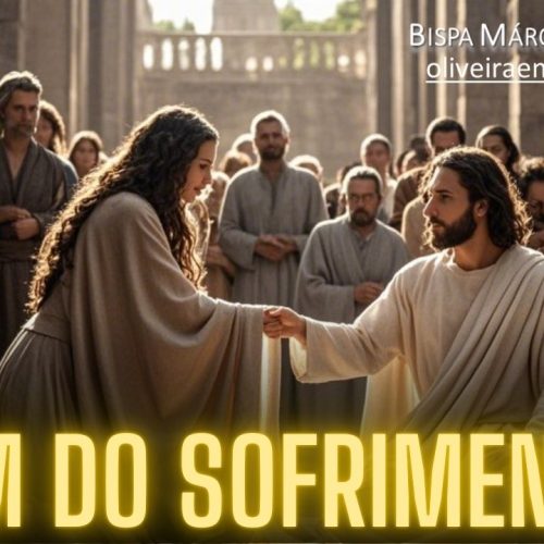 Fim do sofrimento se você tocar nas vestes de Jesus Cristo como fez a mulher hemorrágica.