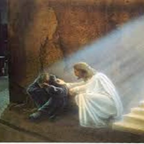 Jesus cura enfermos em uma planura (vídeo)