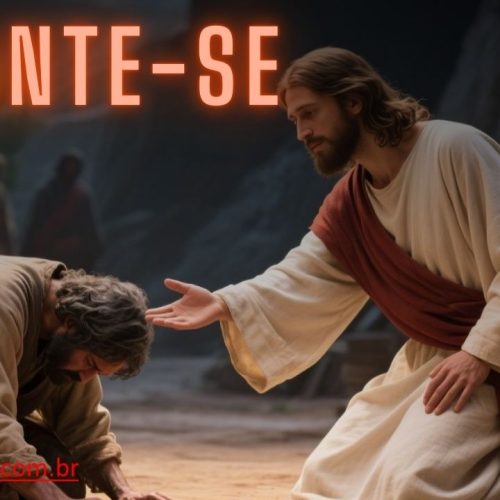 Jesus Cristo lhe encoraja para que você se levante e siga adiante