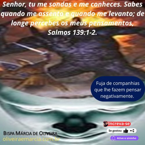 Senhor, tu me sondas e me conheces, Salmos 139:1,2